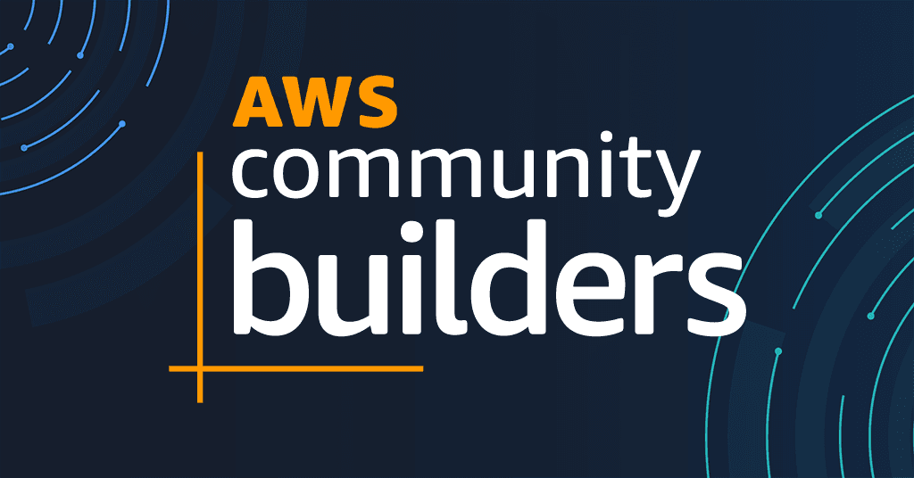 Selected as AWS Community Builder 2026