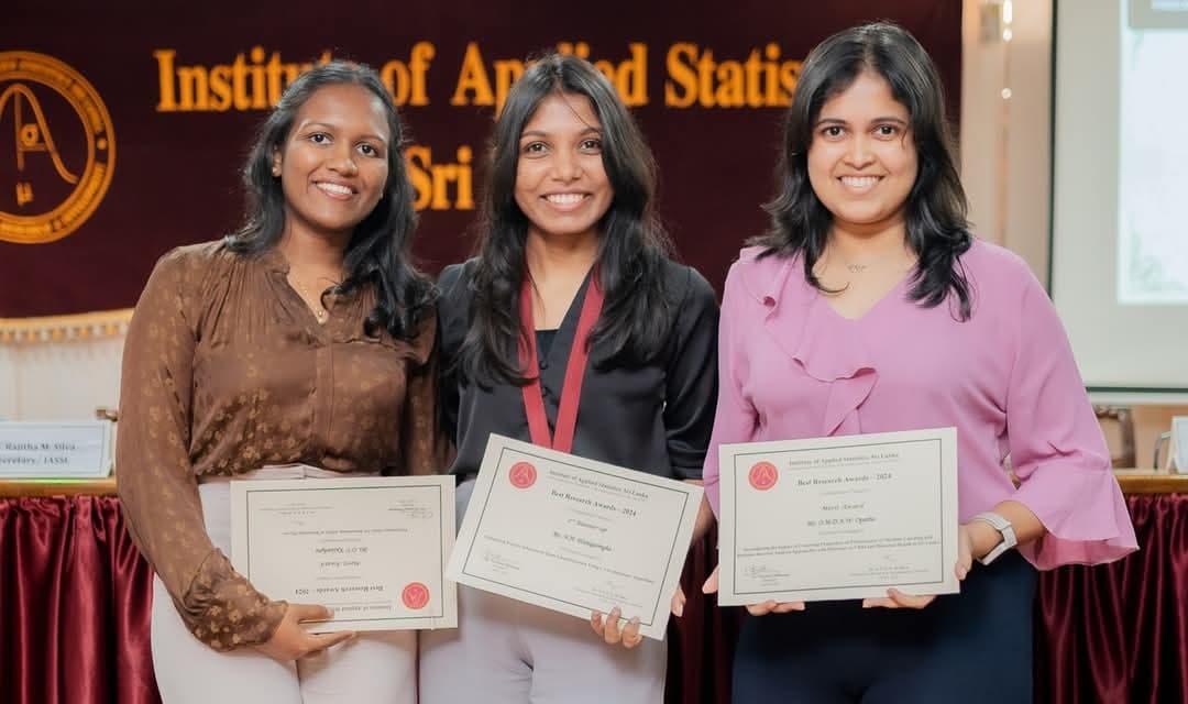 Receiving the IASSL Best Research Awards 2024 Undergraduate Second Runner-Up